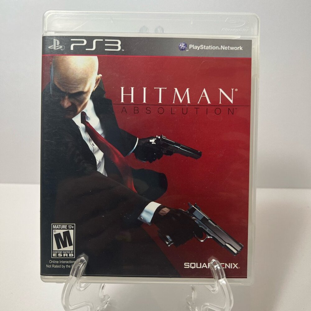 Hitman: Absolution (Sony PlayStation 3 PS3, 2012) Complete w/ Manual & Insert